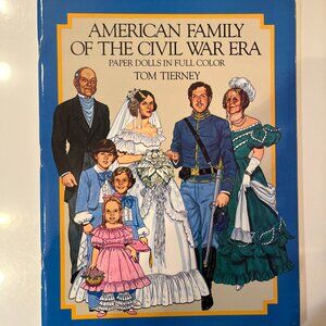 Civil War Family Paper Dolls by Tom Tierney –‎ Dover Publications – New